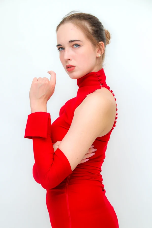 Cherry Red Dress